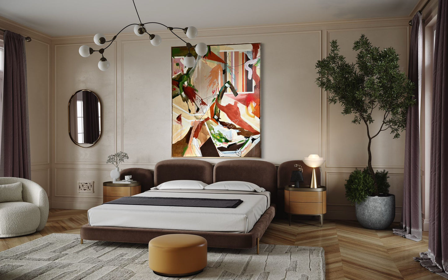 "Dissension and Strife"-153x183 CM