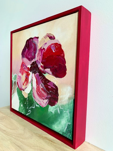 ORIGINAL MINI ARTWORK-"Daily Moments"-33x33cm