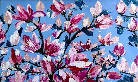 *SOLD* ORIGINAL ARTWORK - "MAGNOLIA" - 92x153cm