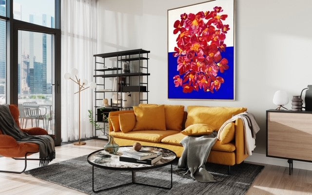 ORIGINAL ARTWORK-"Madison Square Garden"-93x123cm