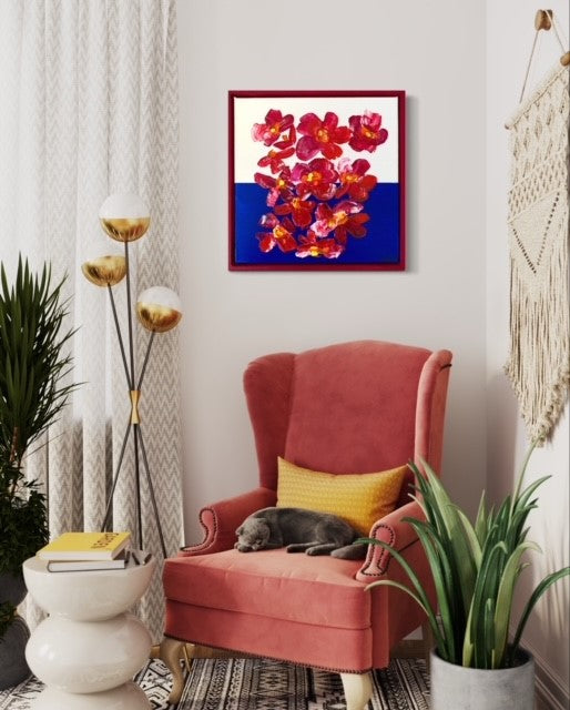 ORIGINAL MINI ARTWORK-"MSG MINI"-33x33cm