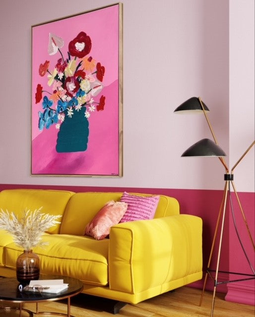 ORIGINAL ARTWORK-"TUTTI FRUTTI'-93x123cm