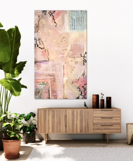 ** SOLD** ORIGINAL ARTWORK - "BEAUTIFUL CHAOS" - 91x153cm