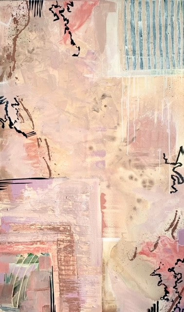 ** SOLD** ORIGINAL ARTWORK - "BEAUTIFUL CHAOS" - 91x153cm