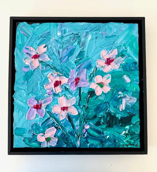 ORIGINAL MINI ARTWORK "THE LEFTOVERS"-33x33cm