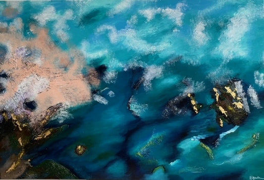 **SOLD** ORIGINAL ARTWORK - "DRIFT AMONG THE WASH" - 102x152cm