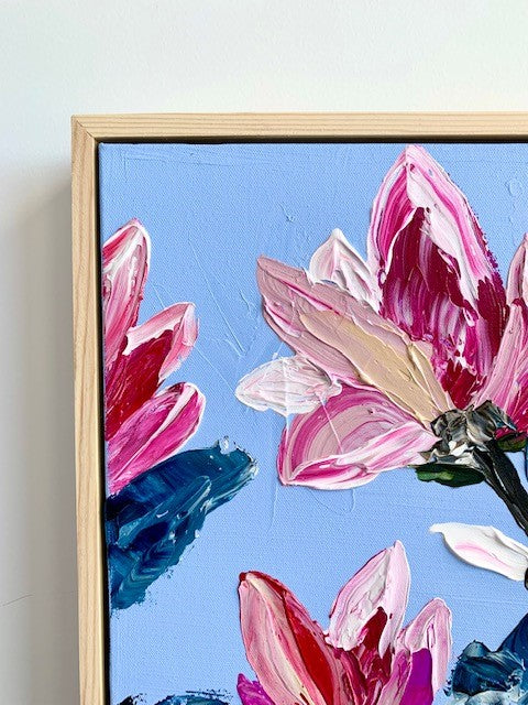 **SOLD** ORIGINAL ARTWORK - MIDI "MAGNOLIA" - 64x64cm